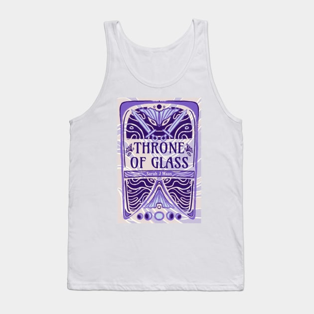 Throne of Glass Inspired Tank Top by livelonganddraw